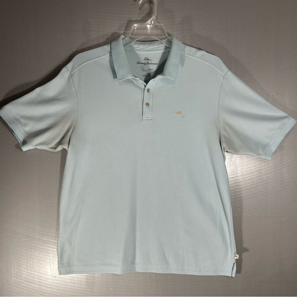 Tommy Bahama Light Blue Polo Shirt